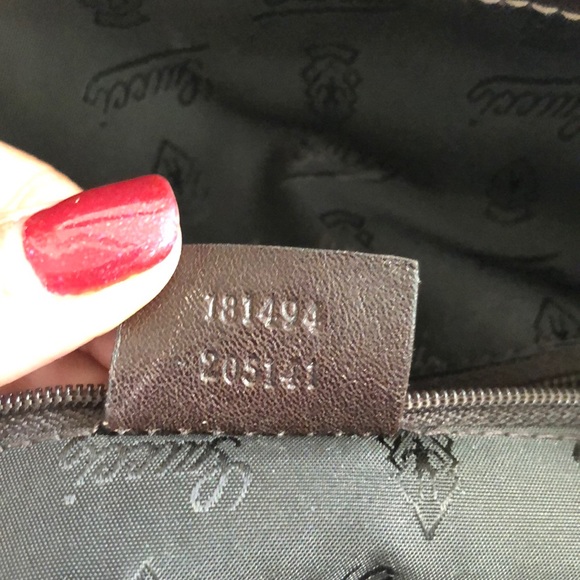 💯% Authentic Crystal Joy Monogram brown bag - Picture 8 of 8